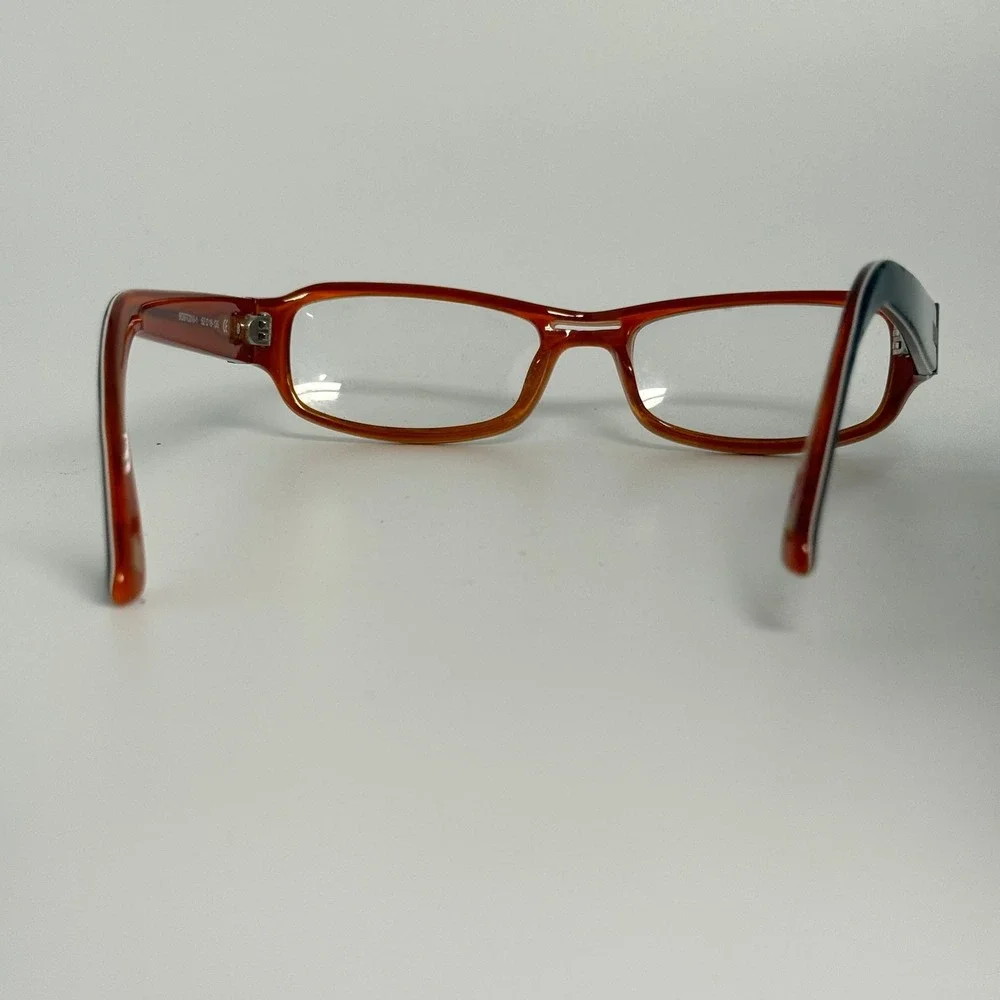 Storm Couture 9OSTC010-1 Green Amber Rectangular Eyeglasses 52-18-135
